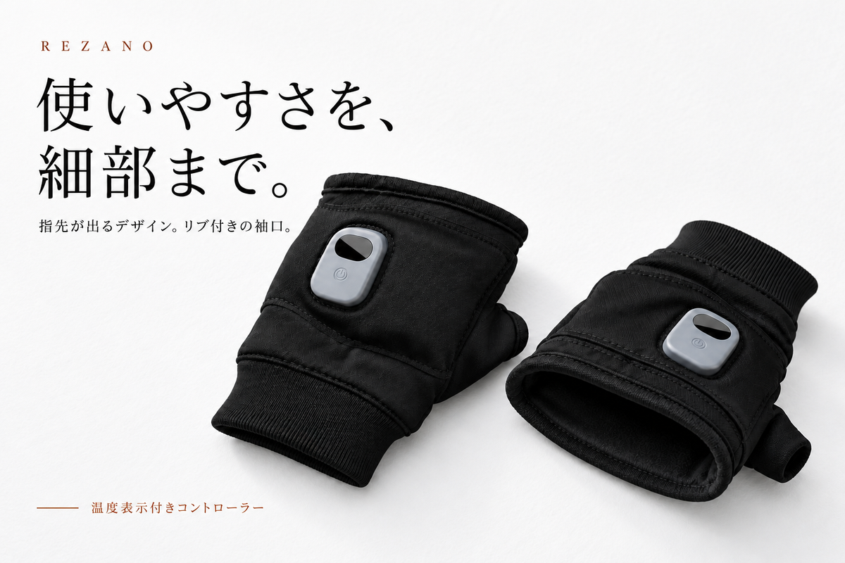 WarmFit™｜充電式ヒーターハンドウォーマー